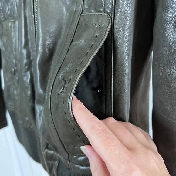 MACKAGE for Aritzia Leather Jacket - Picture 6 of 13